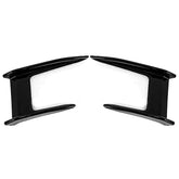 BMW 1 Series F40 M135i Style Gloss Black Front Canards
